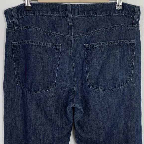 J Brand Dark Blue Linen Jean - Picture 4 of 8